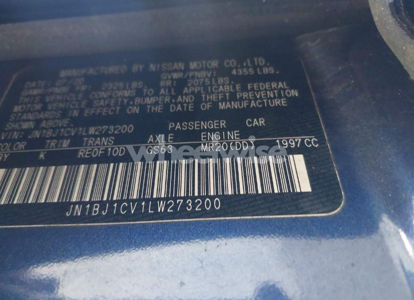 Photo 9 of 2020 Nissan Rogue SPORT SV FWD XTRONIC CVT (VIN JN1BJ1CV1LW273200)