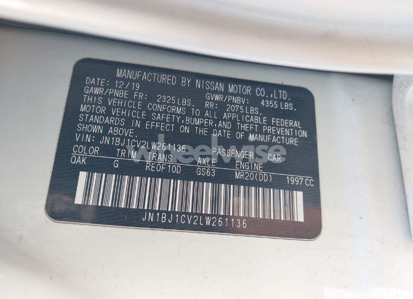 Photo 9 of 2020 Nissan Rogue SPORT S FWD XTRONIC CVT (VIN JN1BJ1CV2LW261136)