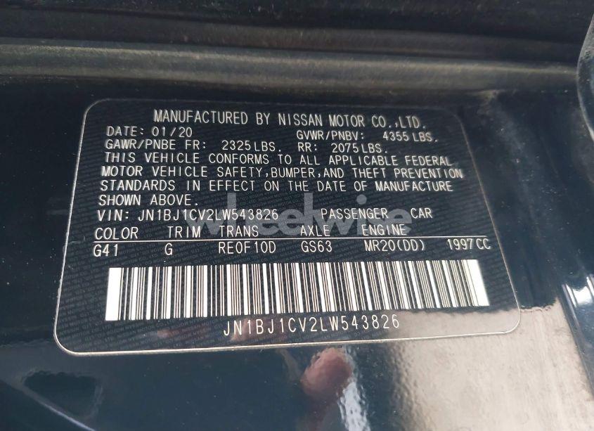 Photo 9 of 2020 Nissan Rogue SPORT S FWD XTRONIC CVT (VIN JN1BJ1CV2LW543826)