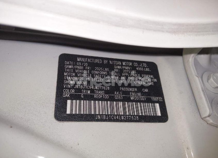 Photo 9 of 2020 Nissan Rogue SPORT S FWD XTRONIC CVT (VIN JN1BJ1CV4LW277628)