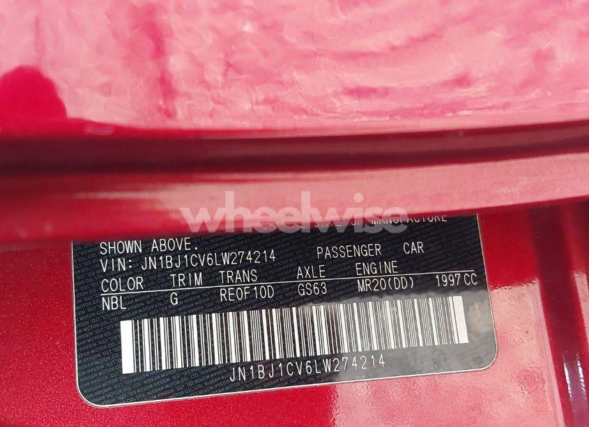 Photo 9 of 2020 Nissan Rogue SPORT SV FWD XTRONIC CVT (VIN JN1BJ1CV6LW274214)