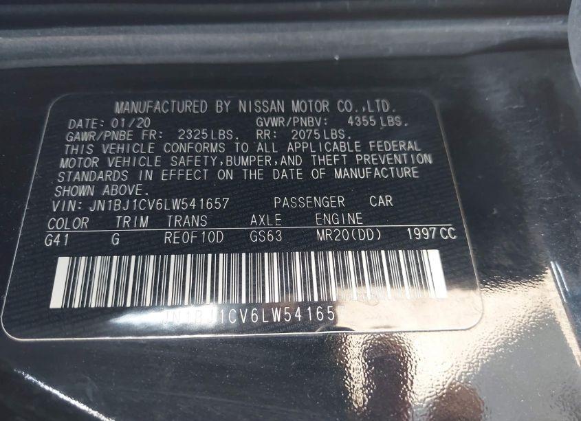 Photo 9 of 2020 Nissan Rogue SPORT SV FWD XTRONIC CVT (VIN JN1BJ1CV6LW541657)