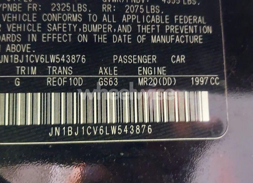 Photo 9 of 2020 Nissan Rogue SPORT S FWD XTRONIC CVT (VIN JN1BJ1CV6LW543876)