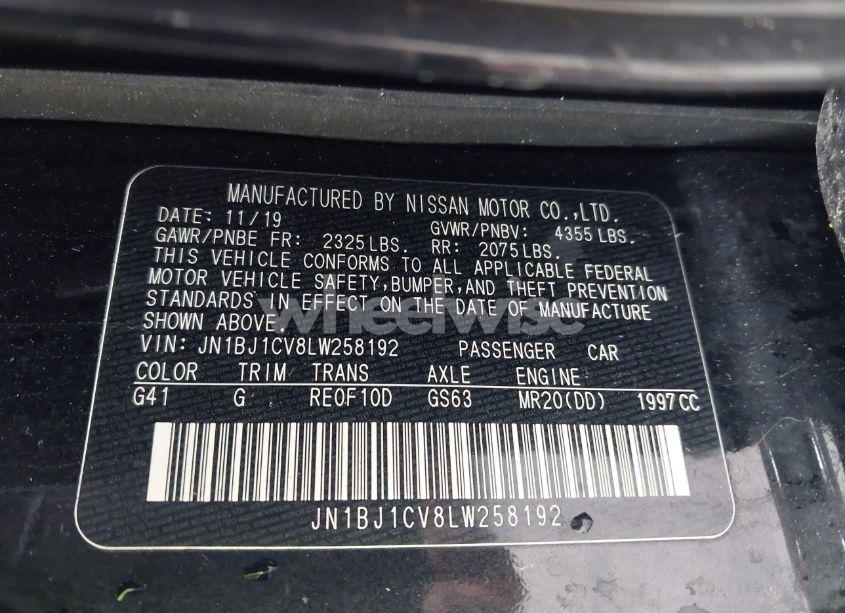 Photo 9 of 2020 Nissan Rogue SPORT S FWD XTRONIC CVT (VIN JN1BJ1CV8LW258192)