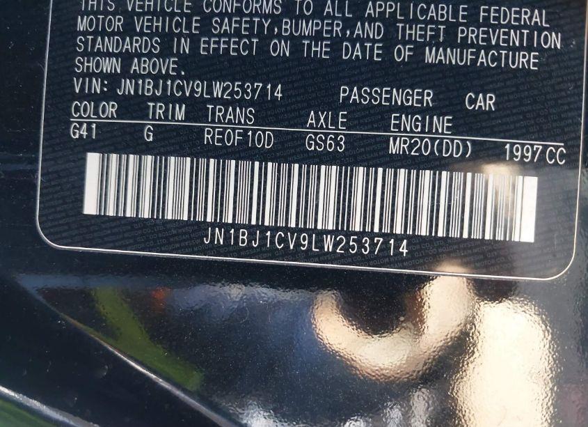 Photo 9 of 2020 Nissan Rogue SPORT S FWD XTRONIC CVT (VIN JN1BJ1CV9LW253714)