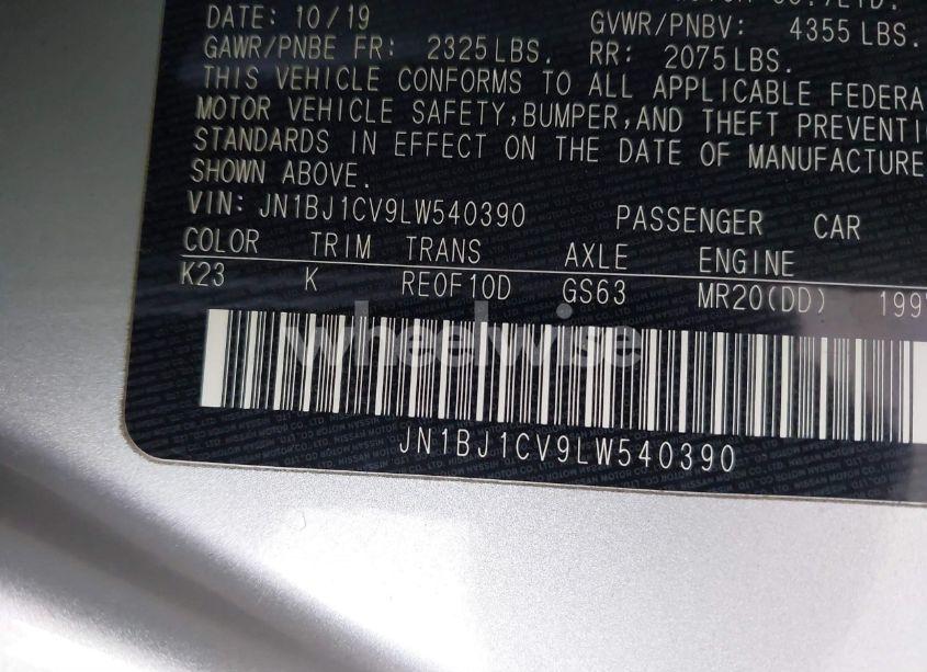 Photo 9 of 2020 Nissan Rogue SPORT SV FWD XTRONIC CVT (VIN JN1BJ1CV9LW540390)