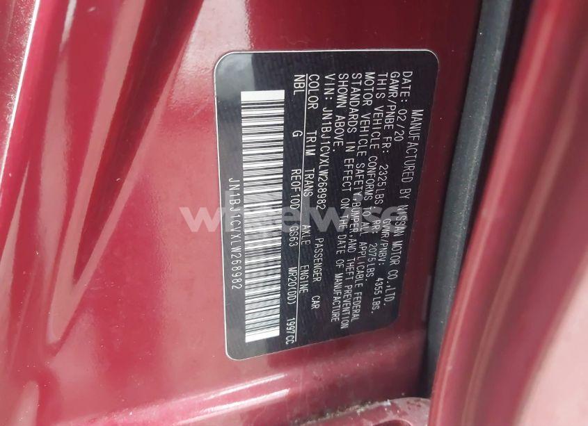 Photo 9 of 2020 Nissan Rogue SPORT S FWD XTRONIC CVT (VIN JN1BJ1CVXLW268982)