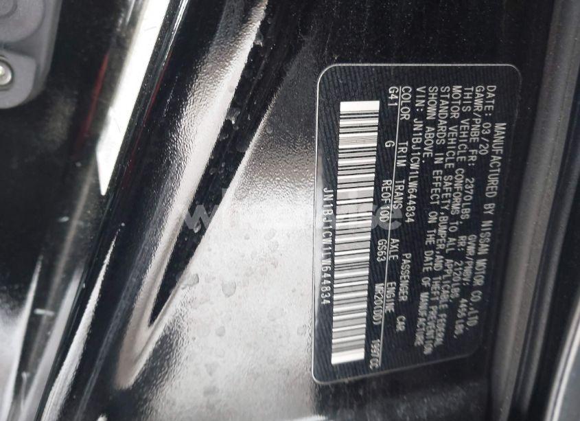 Photo 9 of 2020 Nissan Rogue SPORT SV AWD XTRONIC CVT (VIN JN1BJ1CW1LW644834)