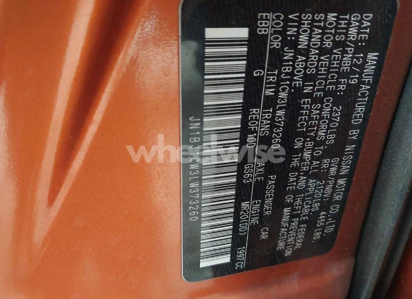 Photo 9 of 2020 Nissan Rogue SPORT SV AWD XTRONIC CVT (VIN JN1BJ1CW3LW373260)