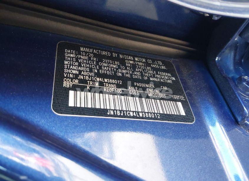 Photo 9 of 2020 Nissan Rogue SPORT SV AWD XTRONIC CVT (VIN JN1BJ1CW4LW388012)
