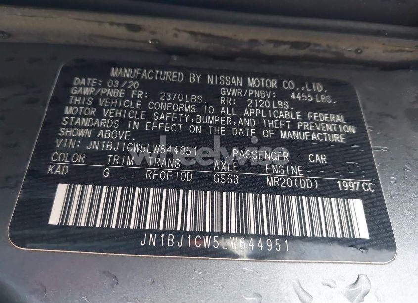 Photo 9 of 2020 Nissan Rogue SPORT S AWD XTRONIC CVT (VIN JN1BJ1CW5LW644951)