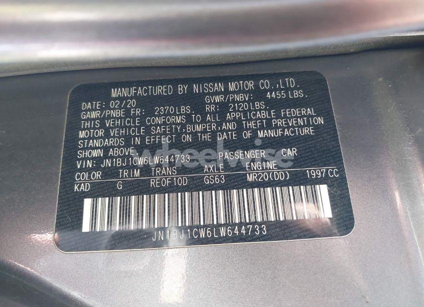 Photo 9 of 2020 Nissan Rogue SPORT S AWD XTRONIC CVT (VIN JN1BJ1CW6LW644733)