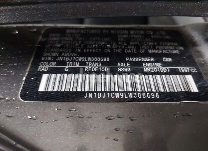 Photo 9 of 2020 Nissan Rogue SPORT S AWD XTRONIC CVT (VIN JN1BJ1CW9LW388698)