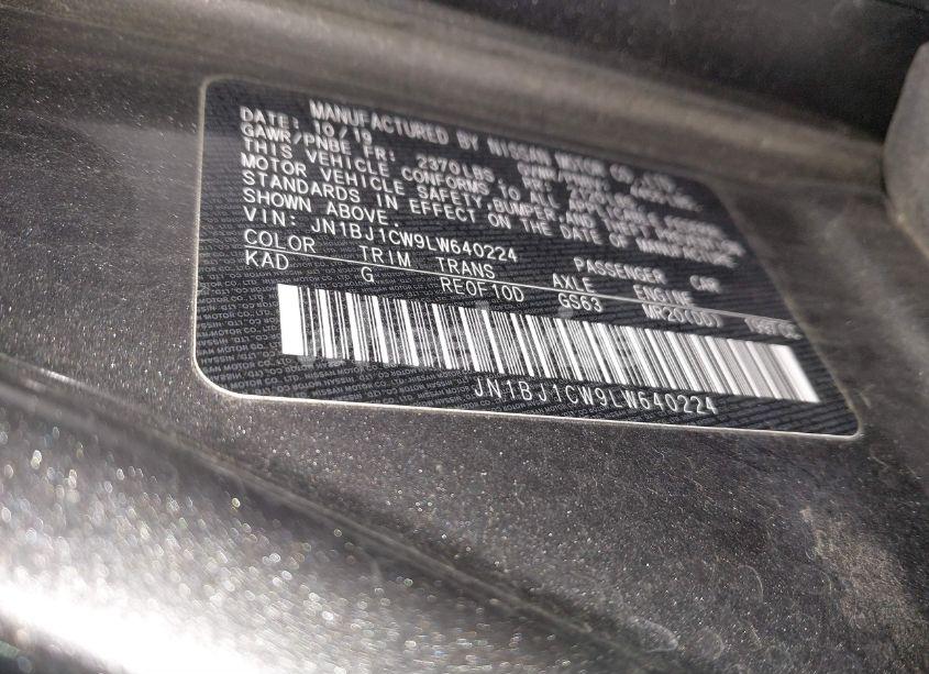 Photo 9 of 2020 Nissan Rogue SPORT S AWD XTRONIC CVT (VIN JN1BJ1CW9LW640224)