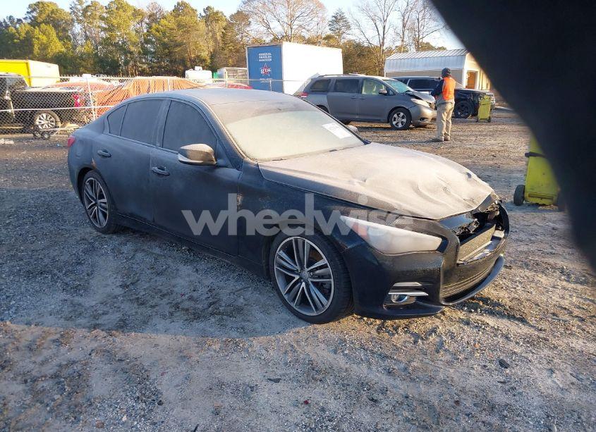 2014 Infiniti Q50 PREMIUM (VIN JN1BV7AP0EM692620) main photo