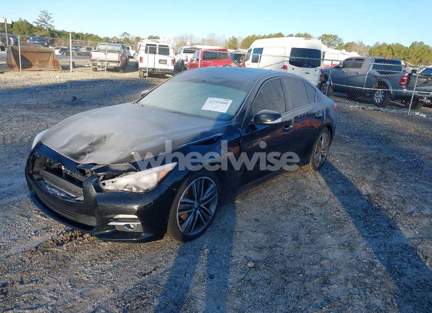 Photo 2 of 2014 Infiniti Q50 PREMIUM (VIN JN1BV7AP0EM692620)