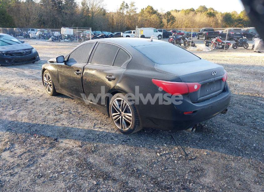 Photo 3 of 2014 Infiniti Q50 PREMIUM (VIN JN1BV7AP0EM692620)