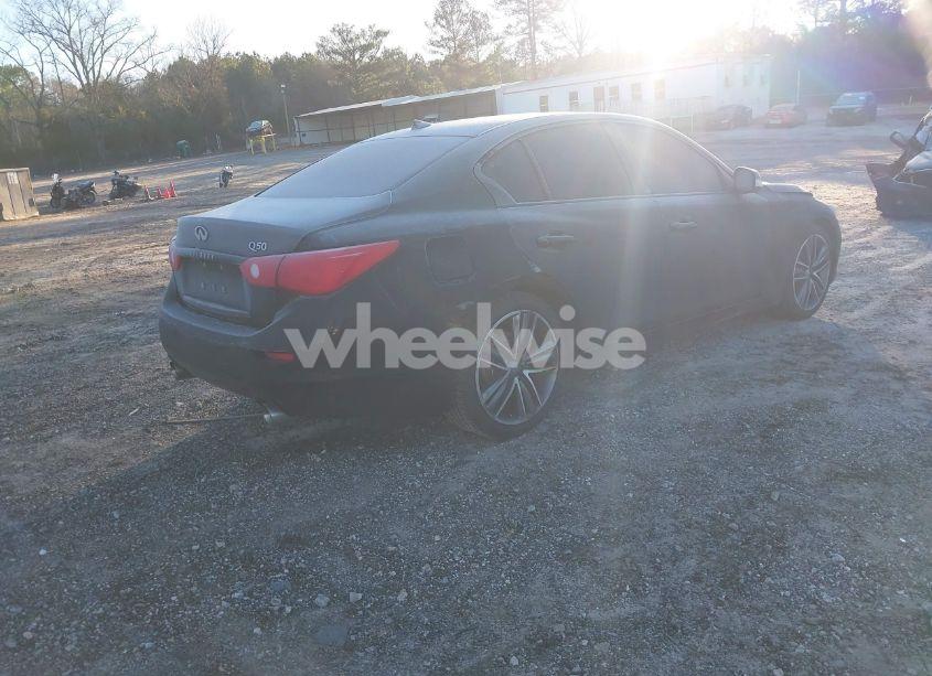 Photo 4 of 2014 Infiniti Q50 PREMIUM (VIN JN1BV7AP0EM692620)