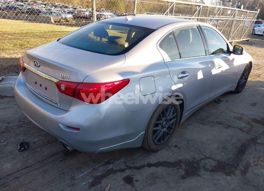 Photo 4 of 2015 Infiniti Q50 PREMIUM (VIN JN1BV7AP0FM340087)