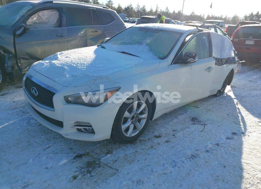 Photo 2 of 2015 Infiniti Q50 PREMIUM/SPORT (VIN JN1BV7AP0FM355799)