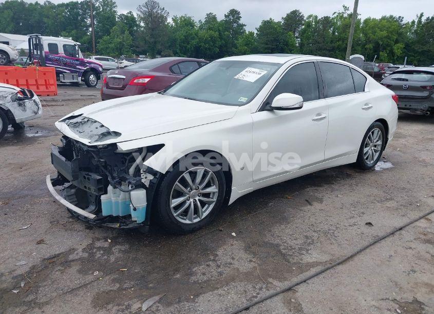 Photo 2 of 2014 Infiniti Q50 PREMIUM (VIN JN1BV7AP1EM670108)