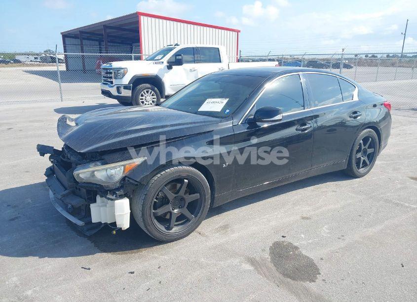 Photo 2 of 2014 Infiniti Q50 PREMIUM (VIN JN1BV7AP1EM674577)