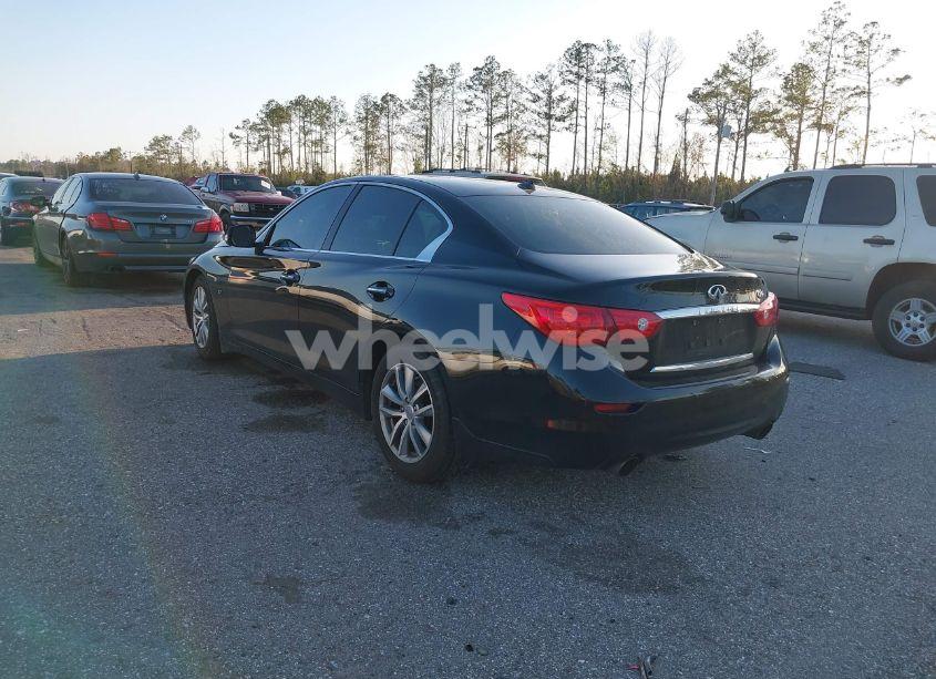 Photo 3 of 2015 Infiniti Q50 PREMIUM (VIN JN1BV7AP1FM349185)