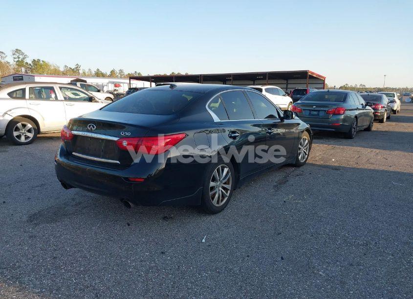Photo 4 of 2015 Infiniti Q50 PREMIUM (VIN JN1BV7AP1FM349185)