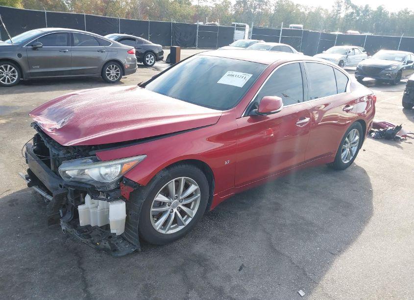 Photo 2 of 2014 Infiniti Q50 PREMIUM (VIN JN1BV7AP2EM672448)
