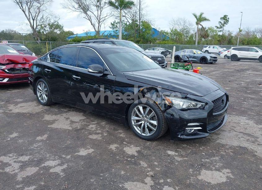 2014 Infiniti Q50 PREMIUM (VIN JN1BV7AP2EM691629) main photo