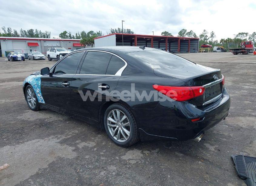 Photo 3 of 2014 Infiniti Q50 PREMIUM (VIN JN1BV7AP2EM691629)