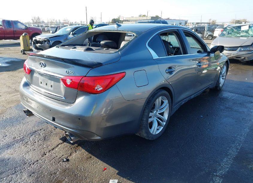 Photo 4 of 2015 Infiniti Q50 PREMIUM (VIN JN1BV7AP2FM338387)