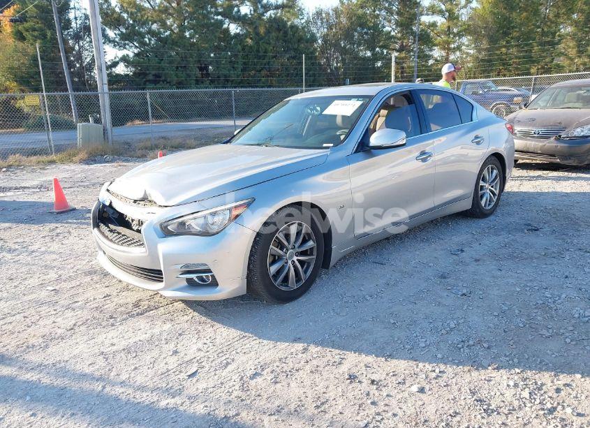 Photo 2 of 2015 Infiniti Q50 PREMIUM (VIN JN1BV7AP2FM354055)