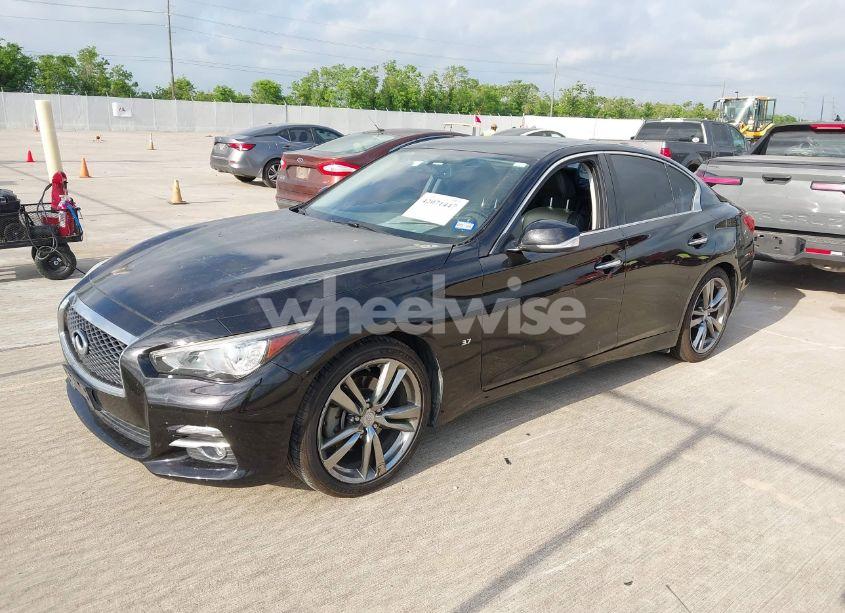 Photo 2 of 2014 Infiniti Q50 PREMIUM (VIN JN1BV7AP3EM679036)