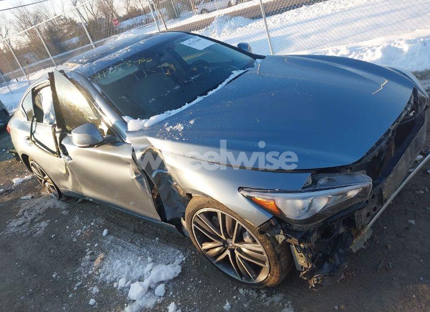 2015 Infiniti Q50 PREMIUM/SPORT (VIN JN1BV7AP3FM351228) main photo