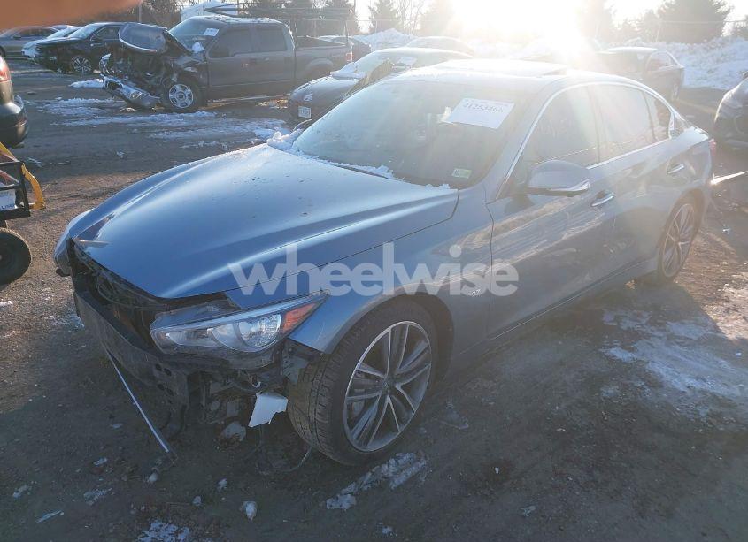 Photo 2 of 2015 Infiniti Q50 PREMIUM/SPORT (VIN JN1BV7AP3FM351228)