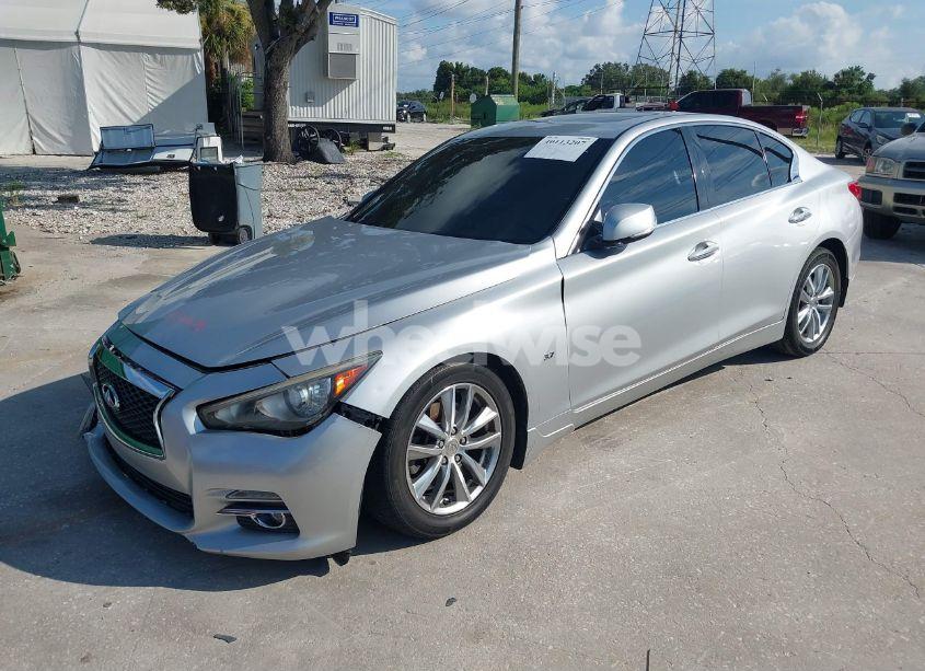 Photo 2 of 2014 Infiniti Q50 PREMIUM (VIN JN1BV7AP4EM677506)