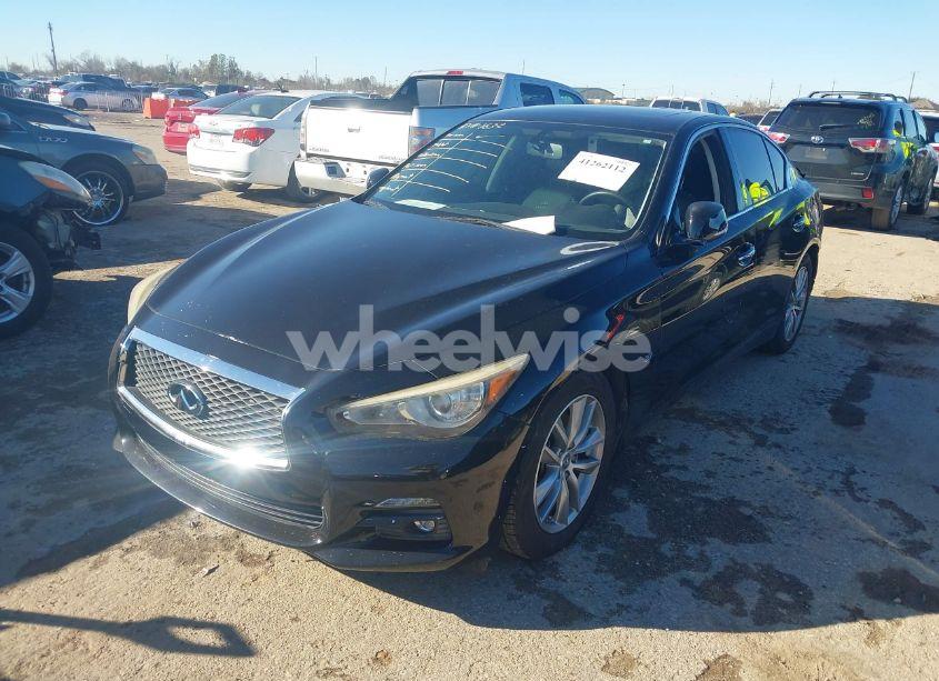 Photo 2 of 2014 Infiniti Q50 PREMIUM (VIN JN1BV7AP4EM678445)