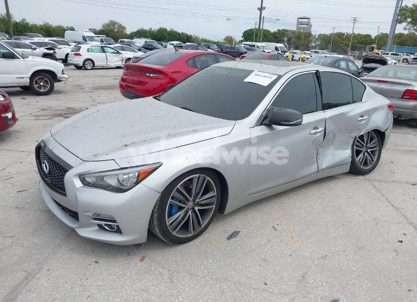 Photo 2 of 2014 Infiniti Q50 PREMIUM (VIN JN1BV7AP4EM692135)