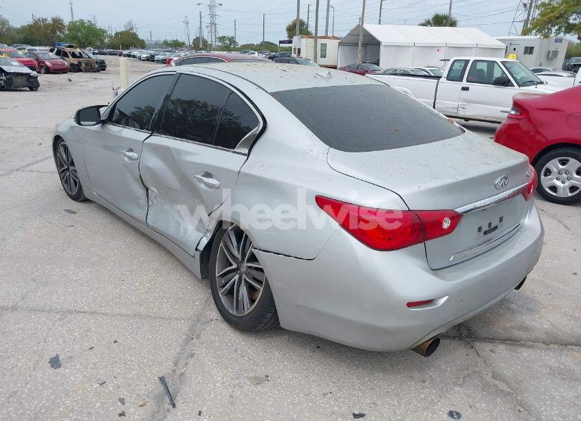 Photo 3 of 2014 Infiniti Q50 PREMIUM (VIN JN1BV7AP4EM692135)