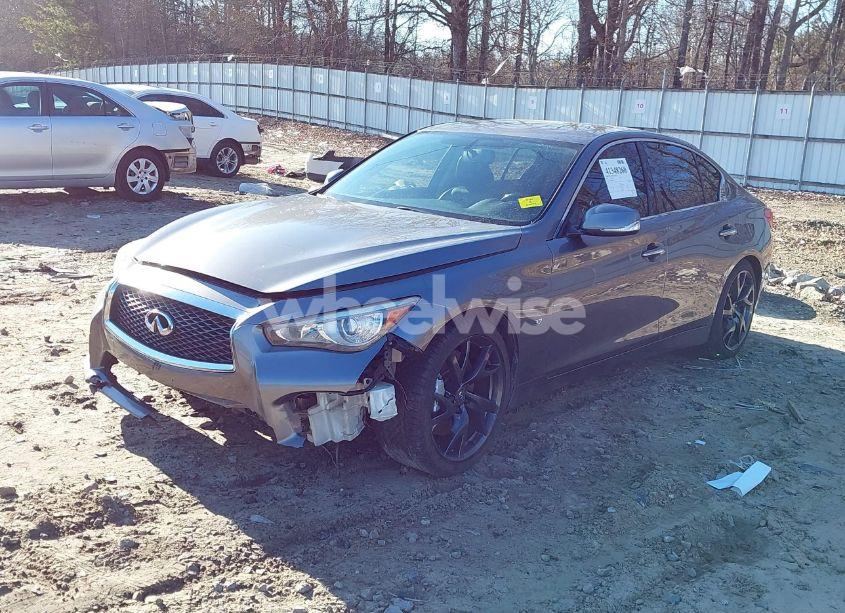 Photo 2 of 2015 Infiniti Q50 SPORT (VIN JN1BV7AP4FM342313)