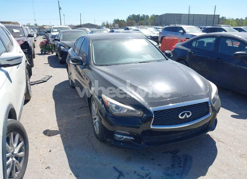 2015 Infiniti Q50 PREMIUM/SPORT (VIN JN1BV7AP4FM343848) main photo
