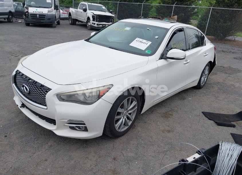Photo 2 of 2014 Infiniti Q50 PREMIUM (VIN JN1BV7AP5EM682486)
