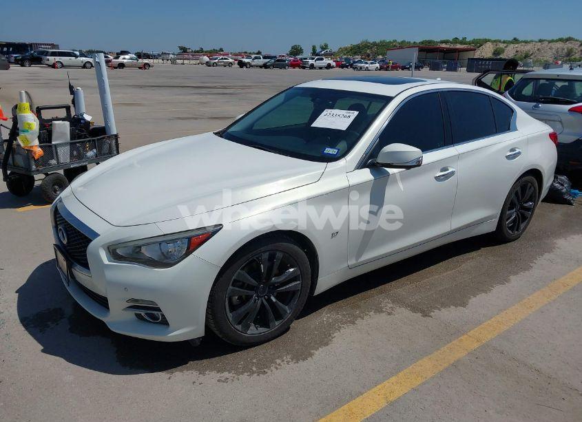 Photo 2 of 2015 Infiniti Q50 PREMIUM (VIN JN1BV7AP5FM336424)