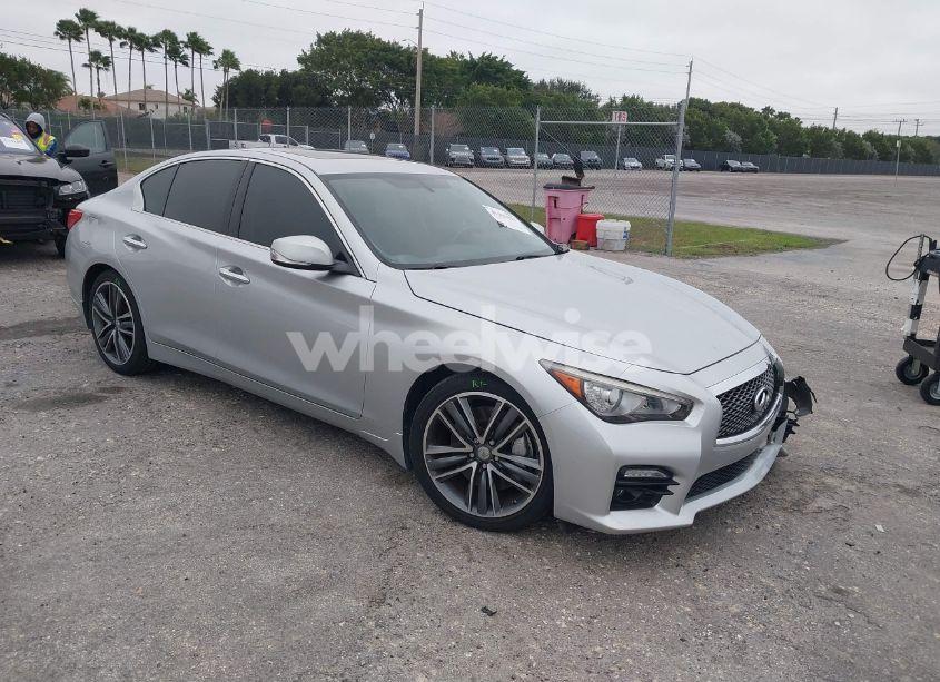 2014 Infiniti Q50 SPORT (VIN JN1BV7AP6EM672761) main photo