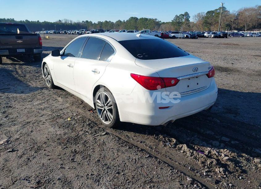 Photo 3 of 2014 Infiniti Q50 SPORT (VIN JN1BV7AP6EM680617)