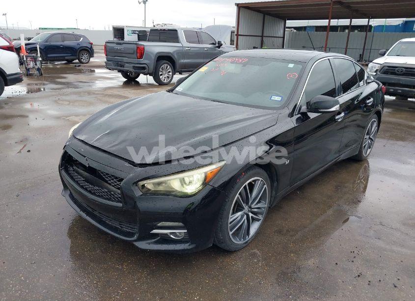 Photo 2 of 2014 Infiniti Q50 PREMIUM (VIN JN1BV7AP7EM671828)