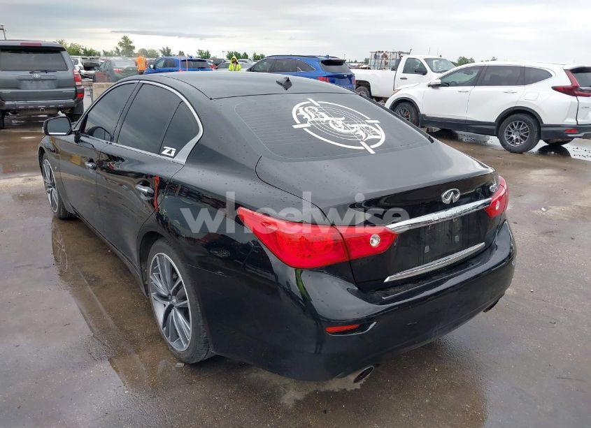 Photo 3 of 2014 Infiniti Q50 PREMIUM (VIN JN1BV7AP7EM671828)