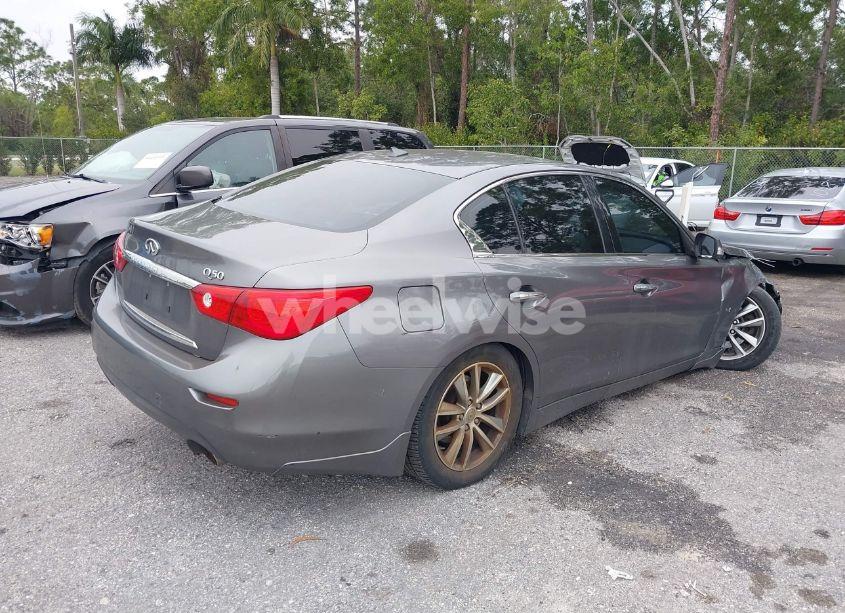 Photo 4 of 2014 Infiniti Q50 PREMIUM (VIN JN1BV7AP7EM674051)