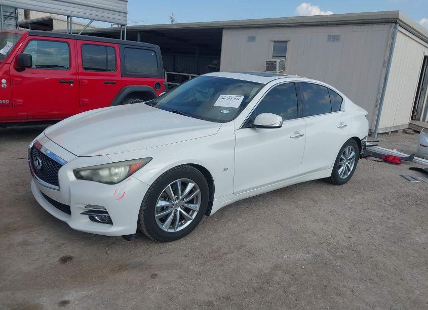 Photo 2 of 2014 Infiniti Q50 PREMIUM (VIN JN1BV7AP7EM676804)